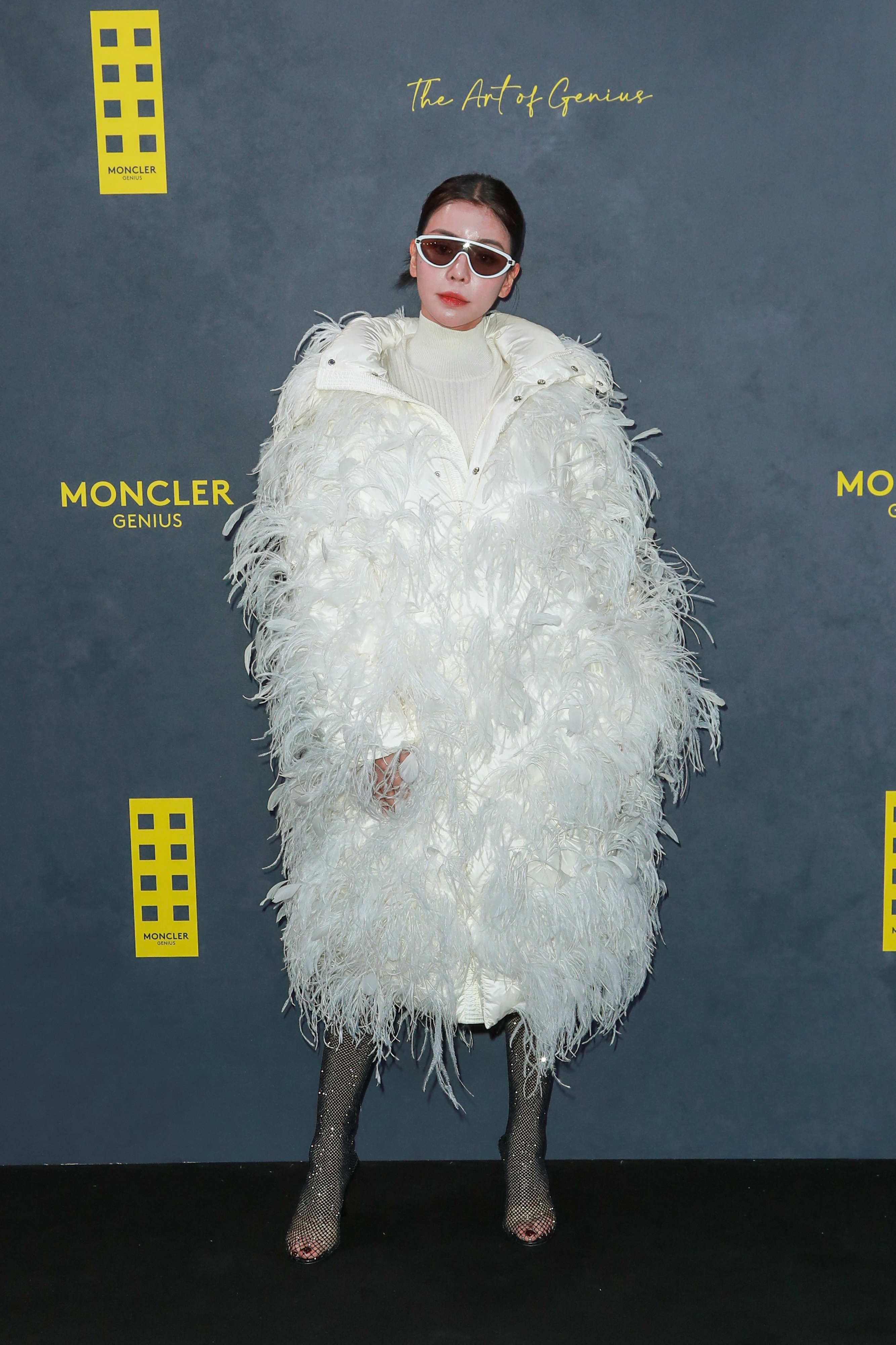 Tia Lee at Moncler Genius FW23 show