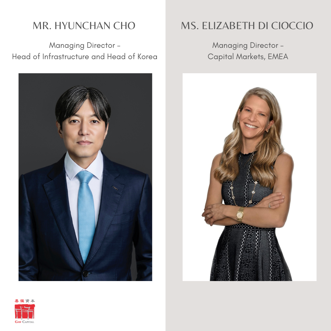 Mr. HyunChan Cho and Ms. Elizabeth Di Cioccio