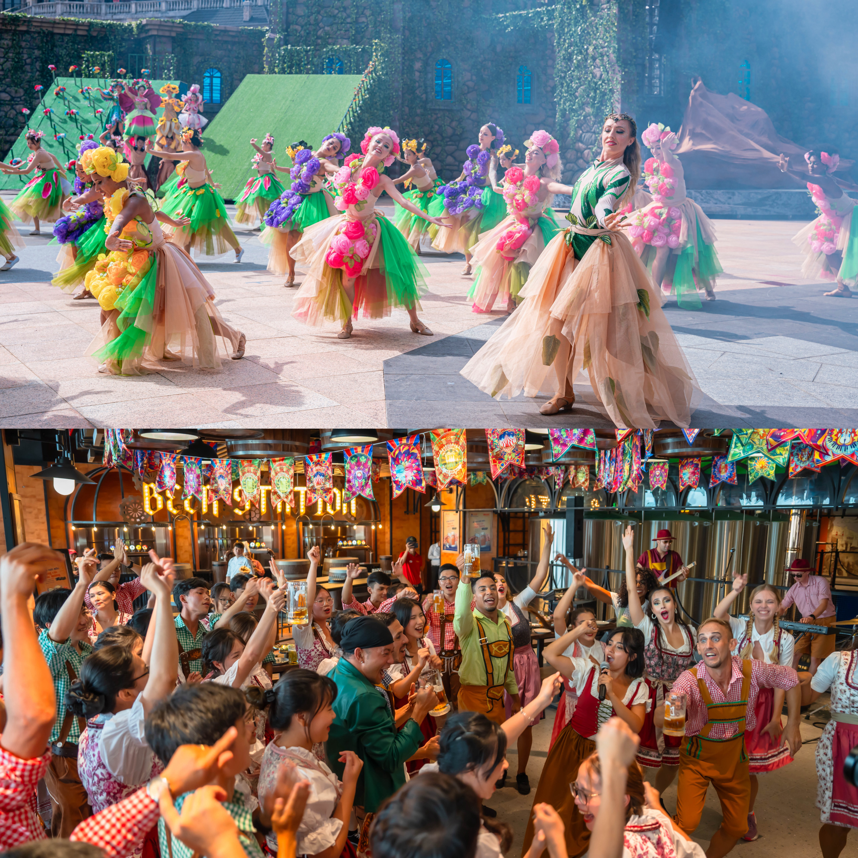 Vibrant shows on Ba Na Hills